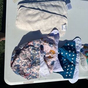 Cloth diapers Nora’s nursery